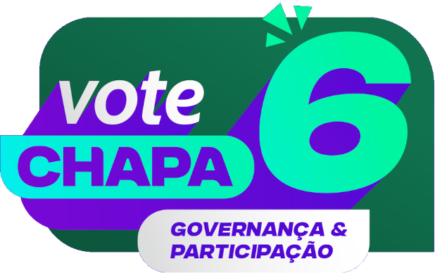 VOTE Chapa 6 nas Eleições Funpresp-Exe 2025 de 1º a 10 de setembro